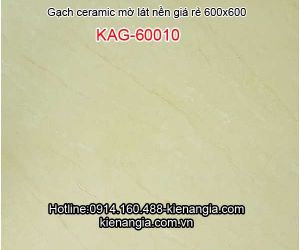 GẠCH LÁT NỀN CĂN HỘ CHUNG CƯ 60X60 TONE MỜ