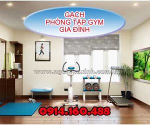 GẠCH PHÒNG TẬP GYM,PHÒNG TẬP THỂ DỤC GIA ĐÌNH