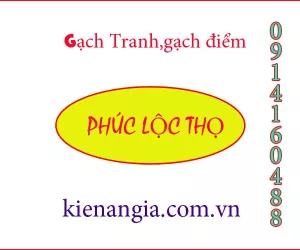 GẠCH TRANH 3D PHÚC LỘC THỌ LÀM QUÀ TẶNG