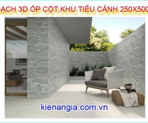 GẠCH 3D ỐP CỔNG,CỘT,KHU TIỂU CẢNH MẪU 2019