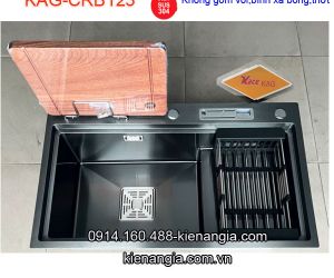 Chậu rửa chén Nano inox sus304 1 hộc KAG-CRB1