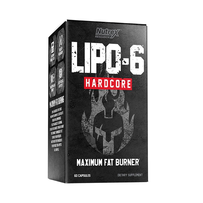 LIPO 6 HARDCORE NUTREX - 60 VIÊN