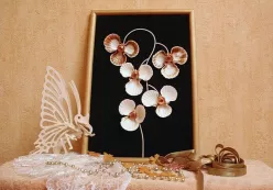Khung ảnh bằng vỏ sò