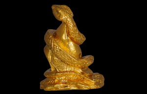 Rắn mạ vàng phát tài