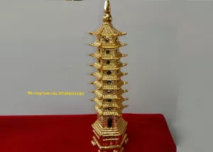 Tháp Văn Xương mạ vàng
