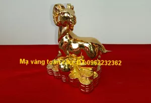 Linh vật Dê phong thủy mạ vàng đem đến vận may, tài lộc