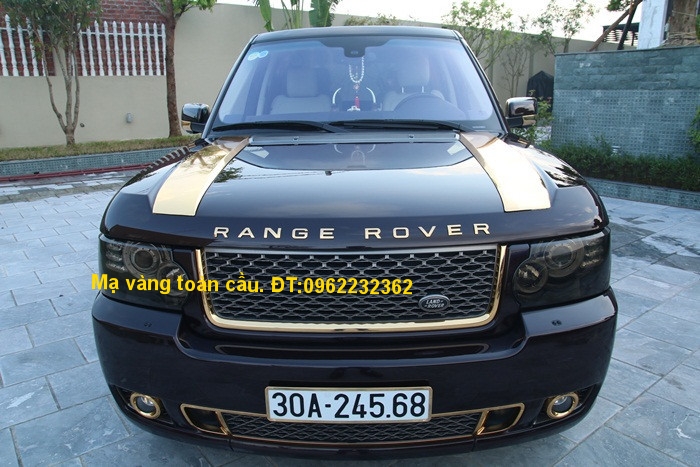 Mạ vàng siêu xe -  Rolls-Royce  mạ vàng