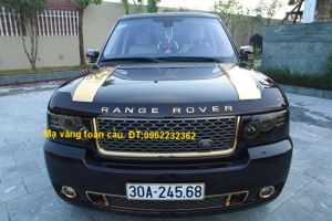 Mạ vàng siêu xe -  Rolls-Royce  mạ vàng