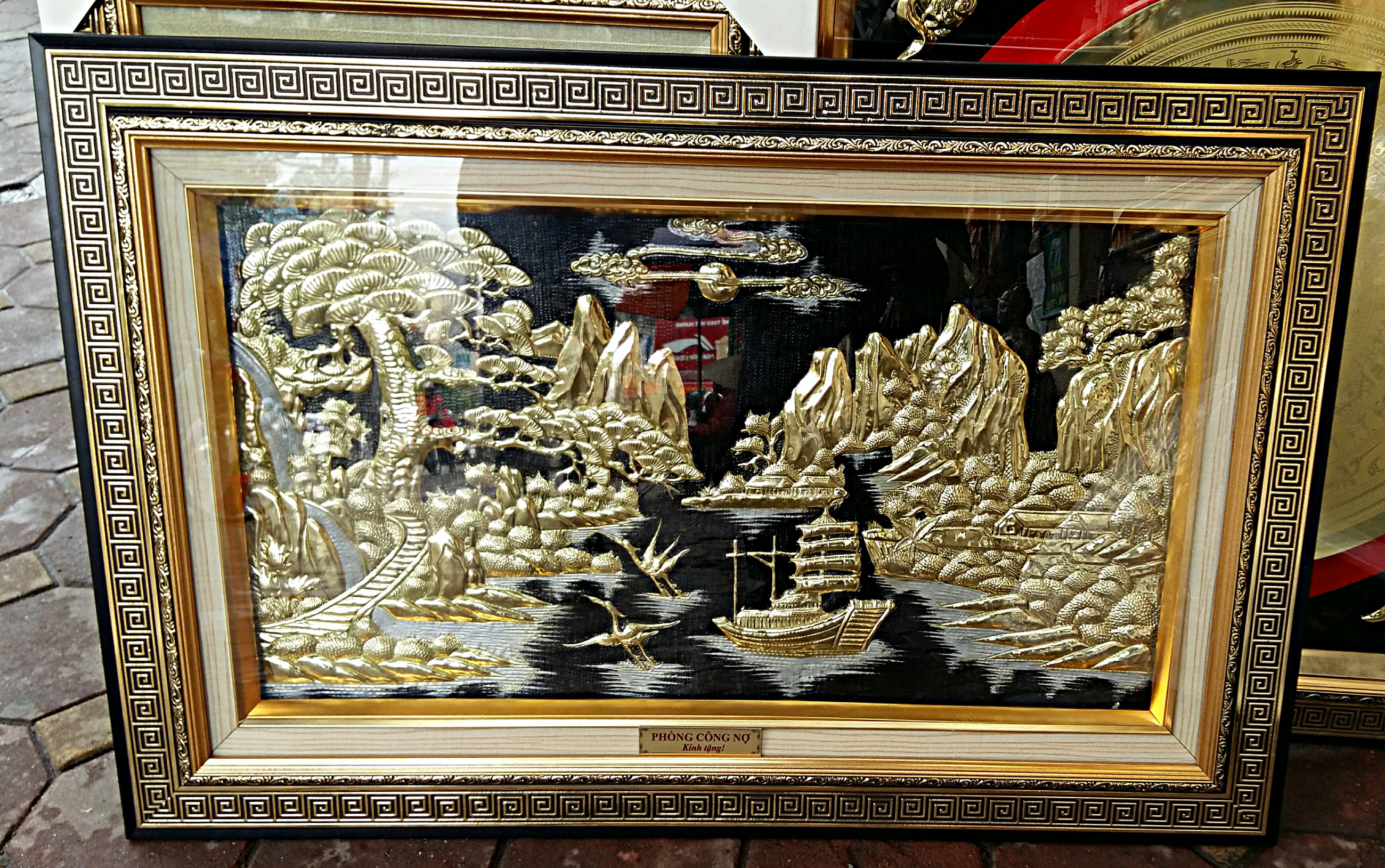 TRANH SƠN THỦY HỮU TÌNH ĐỒNG