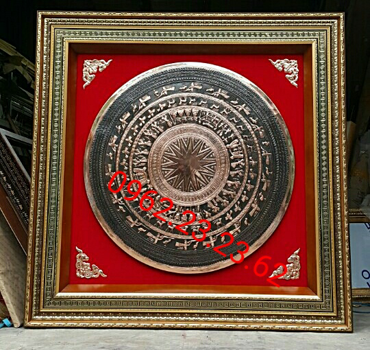 TRỐNG ĐỒNG ĐỎ 1M SƠN ĐEN