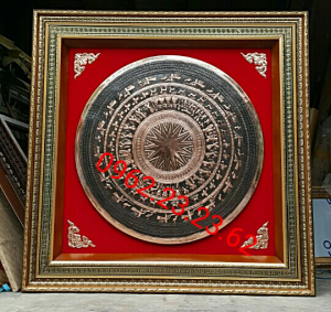 TRỐNG ĐỒNG ĐỎ 1M SƠN ĐEN