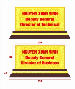 Biển chức danh mạ vàng 24k (7)