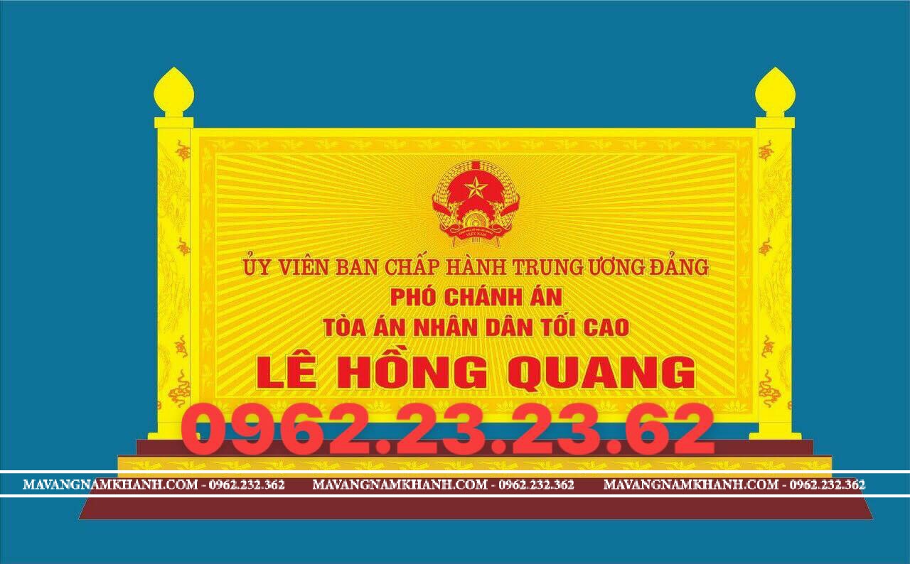 Biển chức danh mạ vàng 24k (10)