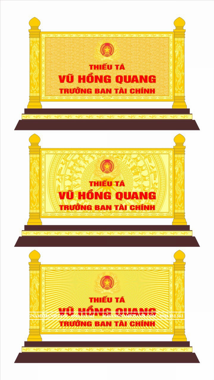 Biển chức danh mạ vàng 24k (18)