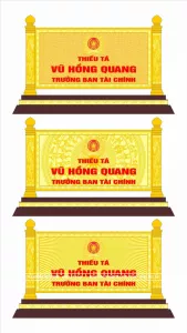Biển chức danh mạ vàng 24k (18)