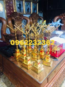 CỘT CỜ MẠ VÀNG