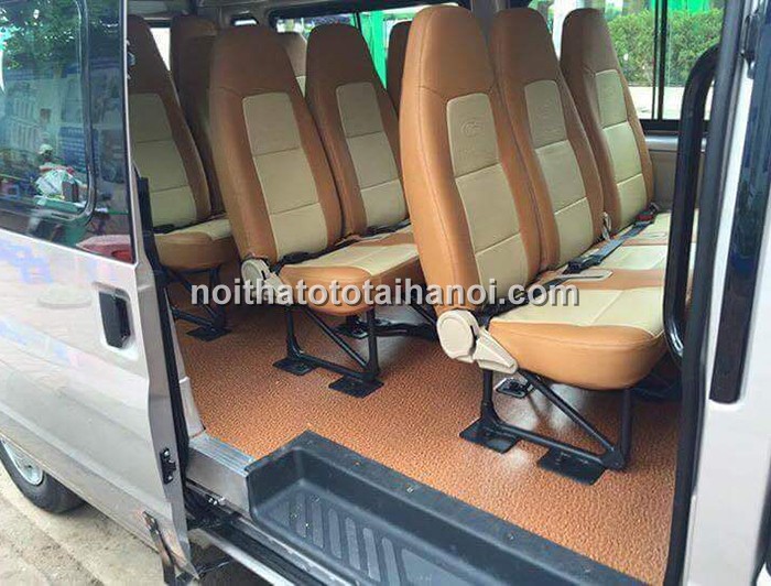 Bọc ghế da xe Ford Transit