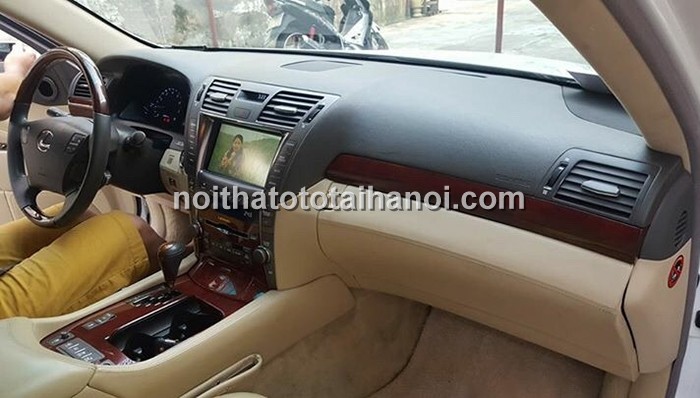 Bọc Taplo Da Xe Lexus Ls460