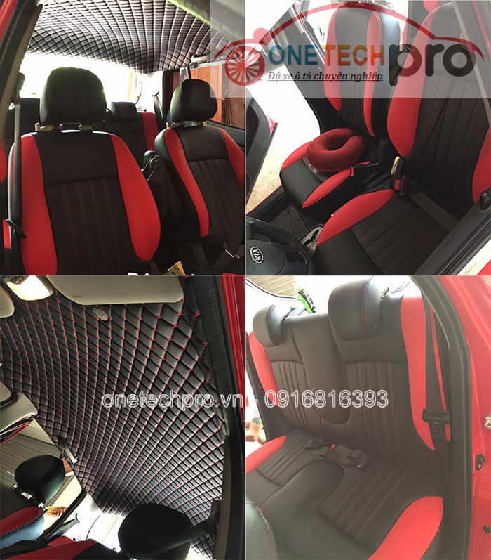 BỌC GHẾ DA XE KIA MORNING