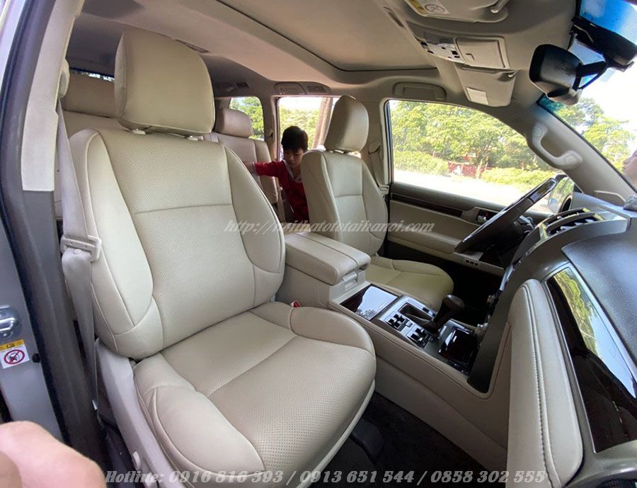 Bọc ghế da xe Lexus gx460