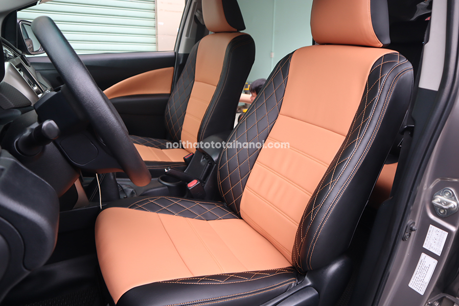 bọc ghế da xe toyota innova