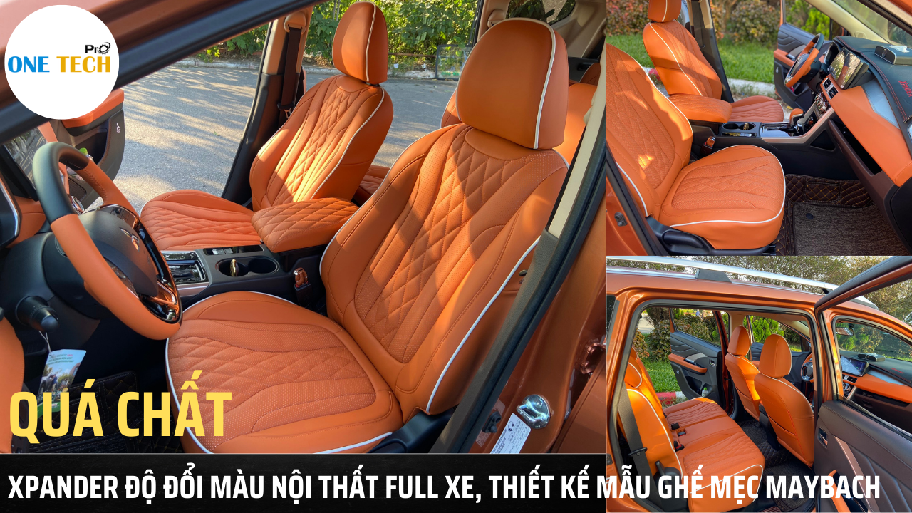 Độ nội thất xe Mitsubishi xpander 2022 gói độ hot nhất Việt