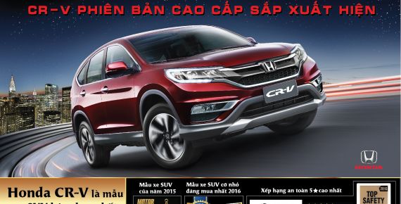 HVN sẽ ra mắt thêm CR-V phiên bản 2.4 cao cấp mới trong thời gian tới