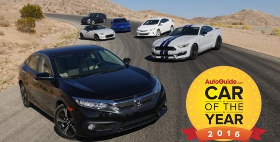 Honda Civic 2016 giành danh hiệu “Xe của năm 2016”
