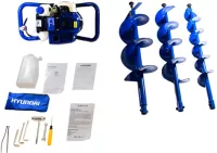 Hướng dẫn sử dụng máy khoan đất Hyundai Model HYEA5080