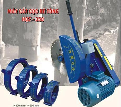 Máy cắt cọc bê tông HQZ - 350