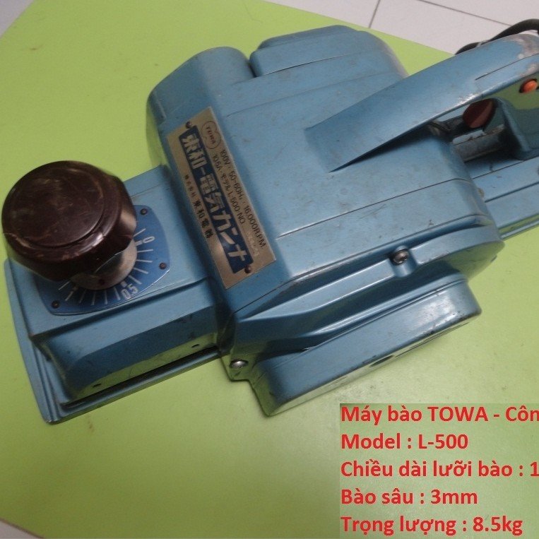Máy bào TOWA 1050W dùng điện 110V L-500
