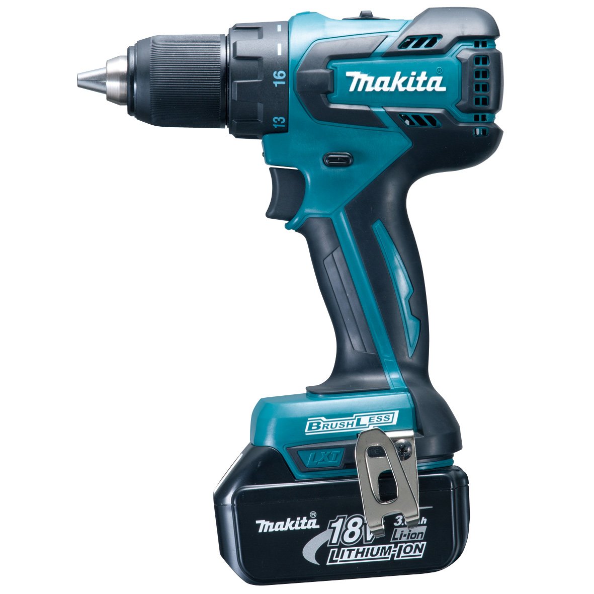 Máy khoan búa vặn vít Makita DHP459 RFE3 (18V)