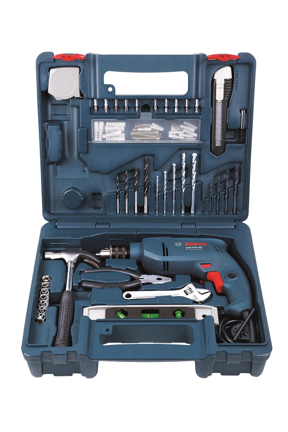 Máy khoan động lực Bosch GSB 550 SET ( vali phụ kiện )