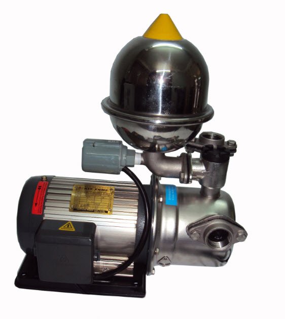 Máy bơm phun tăng áp vỏ nhôm đầu inox LJA225-1.37 26