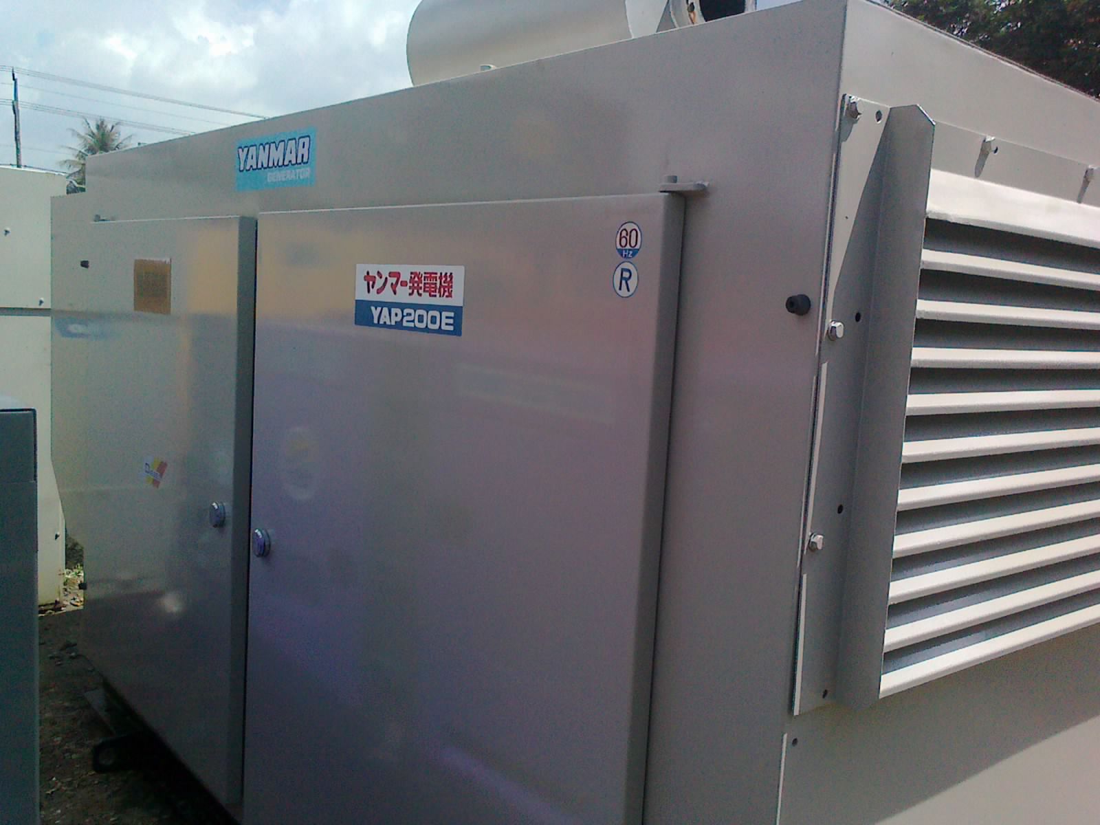 Máy phát điện YANMAR YAP200E - 250kva