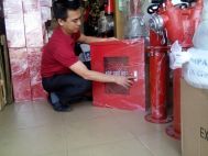 Hộp cứu hỏa trong nhà