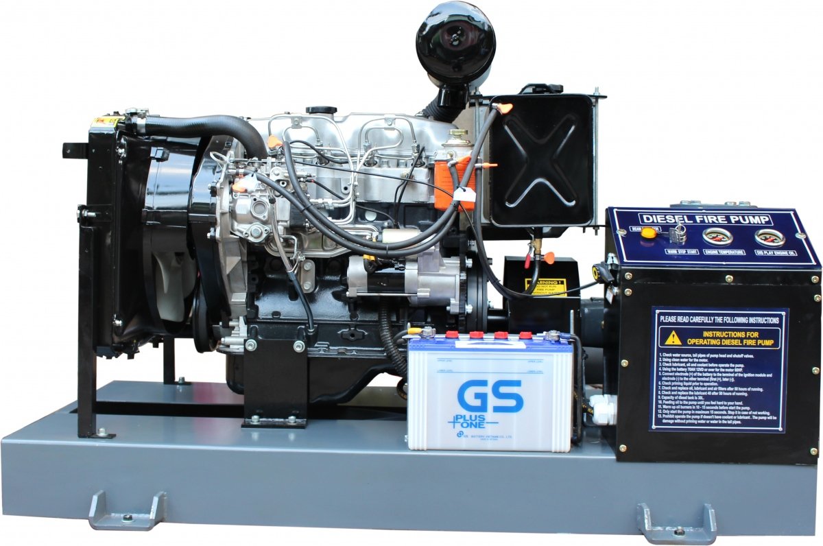 Máy bơm diezel HYUNDAI 59KW/80HP