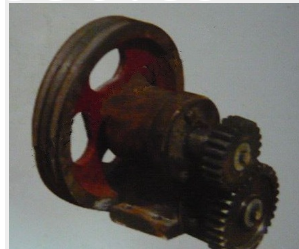 Hộp số của máy uốn sắt GW