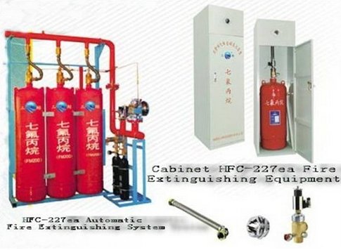 Hệ thống chữa cháy bằng khí N2 HFC-227 EA - CQQ70/2.5MPa