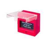 Nút ấn khẩn vuông bể kính có chụp bảo vệ Horing AH-0217