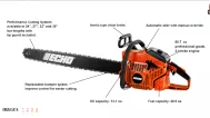 Máy cưa xích ECHO CS-800P