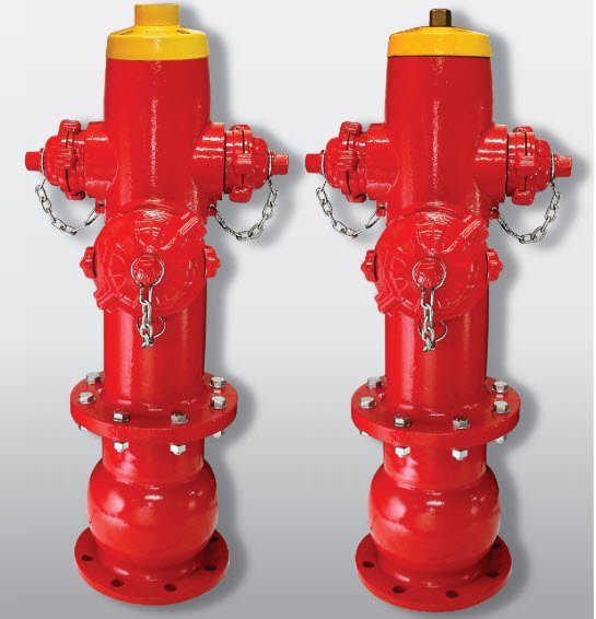 Trụ chữa cháy chữ I - 3 họng SRI D100 - M