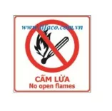 Biển báo cấm lửa