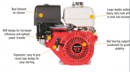 Động cơ xăng Honda GX340UT2QA2