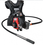 Máy đâm rùi chạy xăng và ba lô đeo vai Wacker Neuson BV 35A-P và BV 50A-H