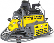 Máy xoa nền bê tông Đôi tay lái trợ lực Wacker Neuson CRT48-PS