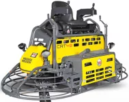 Máy xoa nền bê tông Đôi tay lái trợ lực Wacker Neuson CRT48-PS