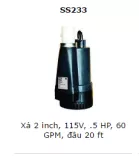 Máy bơm nước sạch chìm dưới nước Multiquip SS233