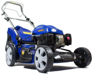 Máy cắt cỏ chạy xăng đẩy tay Hyundai HYM46SP- hệ thống khởi động điện tự hành 4 trong 1, chuyển hướng xoay trên bãi cỏ