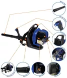 Máy thổi lá chạy xăng cầm tay 2 thì  Hyundai HYB33 33cc